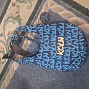 Robin Ruth Canvas Bag Hobo Boho Blue Tote Designer Cross Body